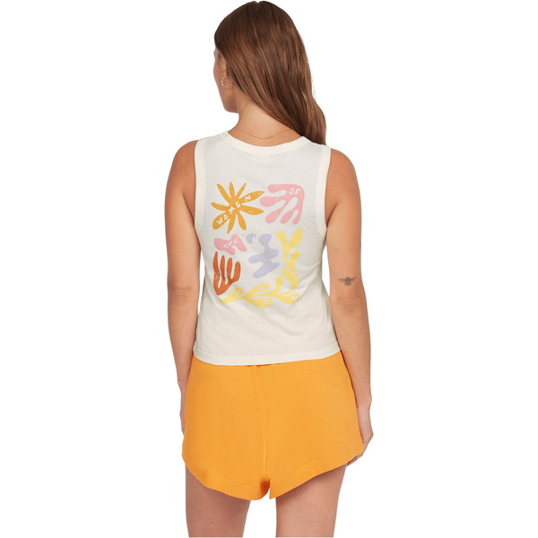 2025 O'Neill Mujer Camiseta De Tirantes Mujer De La Ola 1850228 - Dusty Vanilla